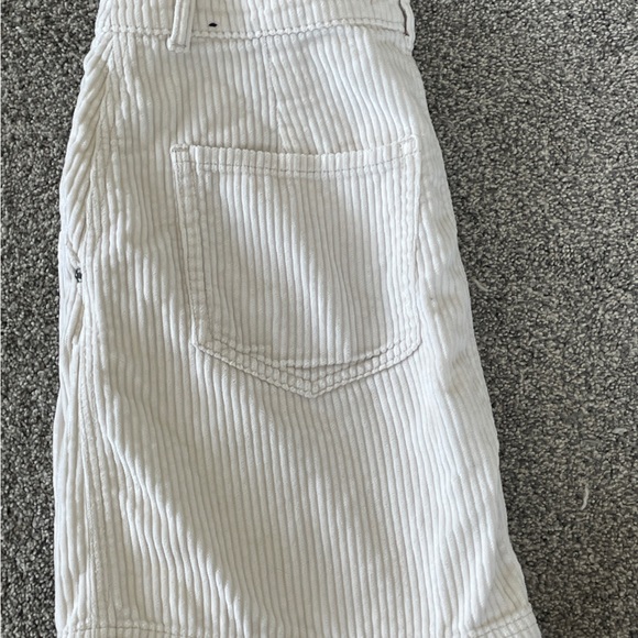 A&F corduroy white button up skirt - Picture 3 of 3